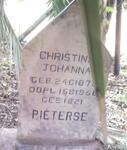PIETERSE Christina Johanna 187?-1958