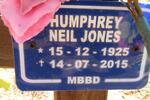 HUMPHREY Neil Jones 1925-2015