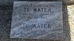 WATER Charles Theodore, TE 1887-1964 & Ellen May MARAIS 1894-1983
