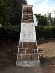 1. Gedenksteen vir afgestorwe soldate van Genadendal 1914-1918