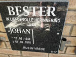 BESTER Johan 1948-2010