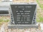 WILLIAMS John 1905-1968