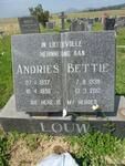 LOUW Andries 1937-1996 & Bettie 1939-2012