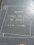 JAGER Carel Pieter, de 1918-1985
