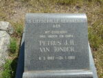 TONDER Petrus J.H., van 1882-1966