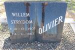 OLIVIER Willem Strydom 1905-1983