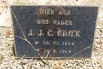 KRIEK J.J.C. 1884-1969