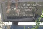 WELSH Hendrik George 1918-1985