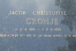 CRONJE Jacob Christoffel 1919-1990