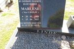 LINDE Marlene nee CRONJE 1963-2012
