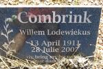 COMBRINK Willem Lodewiekus 1911-2007