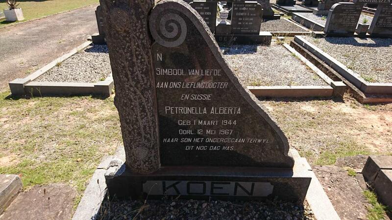 KOEN Petronella Alberta 1944-1967