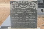 NEL Louis Fourie 1872-1937 & Cornelia E. LE GRANGE 1874-1951