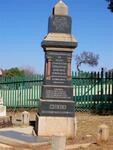Gauteng, JOHANNESBURG, Bezuidenhout Park, Bezuidenhout family cemetery