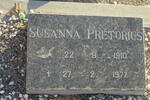 PRETORIUS Susanna 1910-1977
