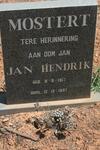 MOSTERT Jan Hendrik 1917-1997