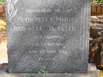 HEYSTEK Petronella Martha Charlotta nee ERASMUS 1882-1966
