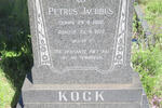 KOCK Petrus Jacobus 1902-1972