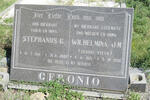CERONIO Stephanus G. 1916-2002 & Wilhelmina J.M. STEYN 1921-1998