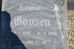 GOOSEN Louise 1936-1990