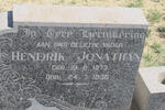 ? Hendrik Jonathan 1873-1936