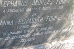 FOURIE Stephanus Andreas 1867-1928 & Anna Elizabeth JOUBERT 1876-1957