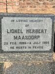 MAASDORP Lionel Herbert 18?9-1969