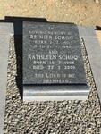 SCHOO Reinier 1911-1987 & Kathleen 1906-2000