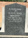 MAASDORP Gladys Grace 1886-1960