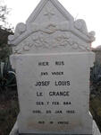 GRANGE Josef Louis, le 1884-1955