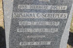 SCHEEPERS Susanna C. 1897-1942