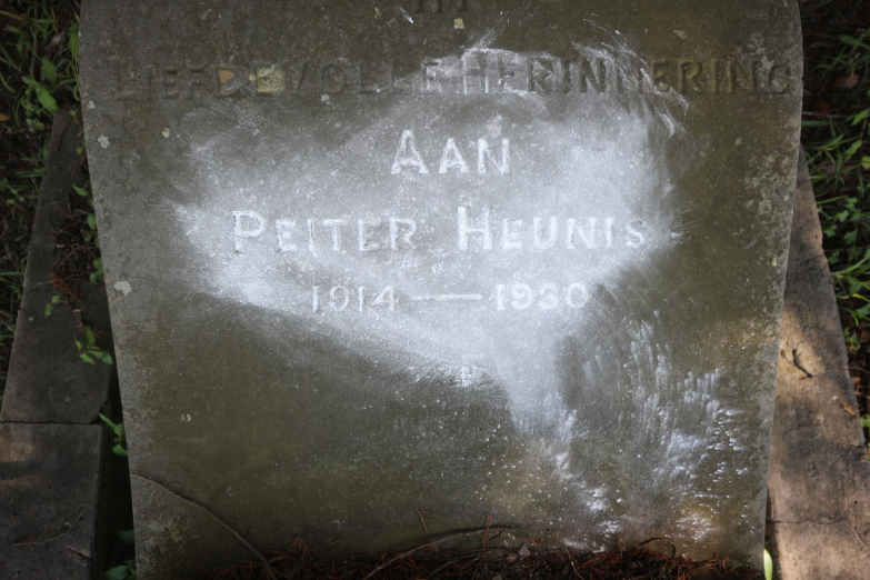 HEUNIS Peiter 1914-1930