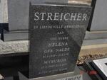 STREICHER Myburg 1928-2005 & Helena NAUDE 1929-1981