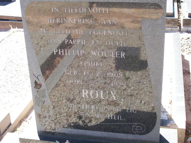 ROUX Philip Wouter 1909-1979