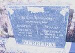 FERREIRA Ignatius Jacobus 1893-1968 & Susanna Hendrika WUISTER 1898-1961