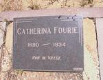 FOURIE Catherina 1890-1934