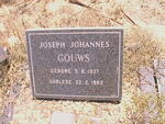 GOUWS Joseph Johannes 1927-1982