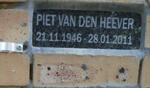 HEEVER Piet, van den 1946-2011