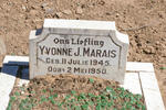 MARAIS Yvonne J. 1945-1950