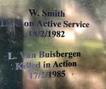 SMITH W. -1982 :: VAN BUISBERGEN L. -1985