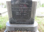 HENNING Helena Margaretha 1933-1953