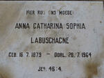 LABUSCHAGNE Anna Catharina Sophia 1879-1964
