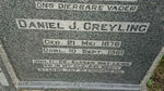 GREYLING Daniel J. 1878-1961