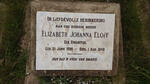 ELOFF Elizabeth Johanna nee SWANEPOEL 1896-1949