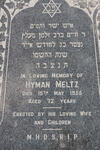 MELTZ Hyman -1955