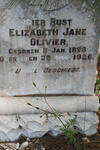 OLIVIER Elizabeth Jane 1878-1926