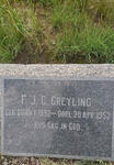 GREYLING F.J.C. 1892-1952