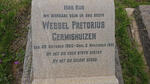 GERMISHUIZEN Wessel Pretorius 1906-1951