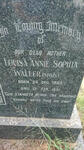 WALLER Louisa Annie Sophia 1869-1951
