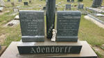 ADENDORFF Jacobus Josephus de Witt  1901-1983 & Hendrina Cecilia Susara Aletta BOTHA 1906-1950